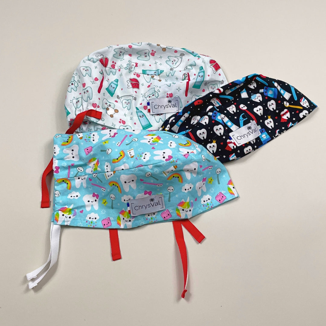Medical scrub hats