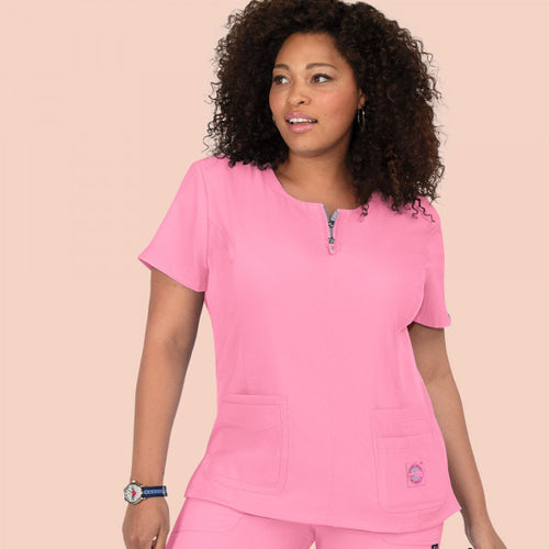 Pink scrubs