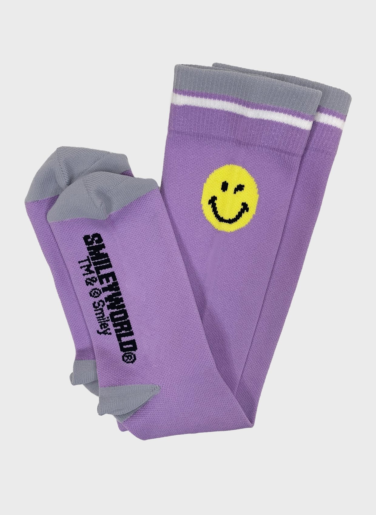 2-pack-compression-socks-SMILEY-WORLD-x-koi-sa179-SMG-purple-1