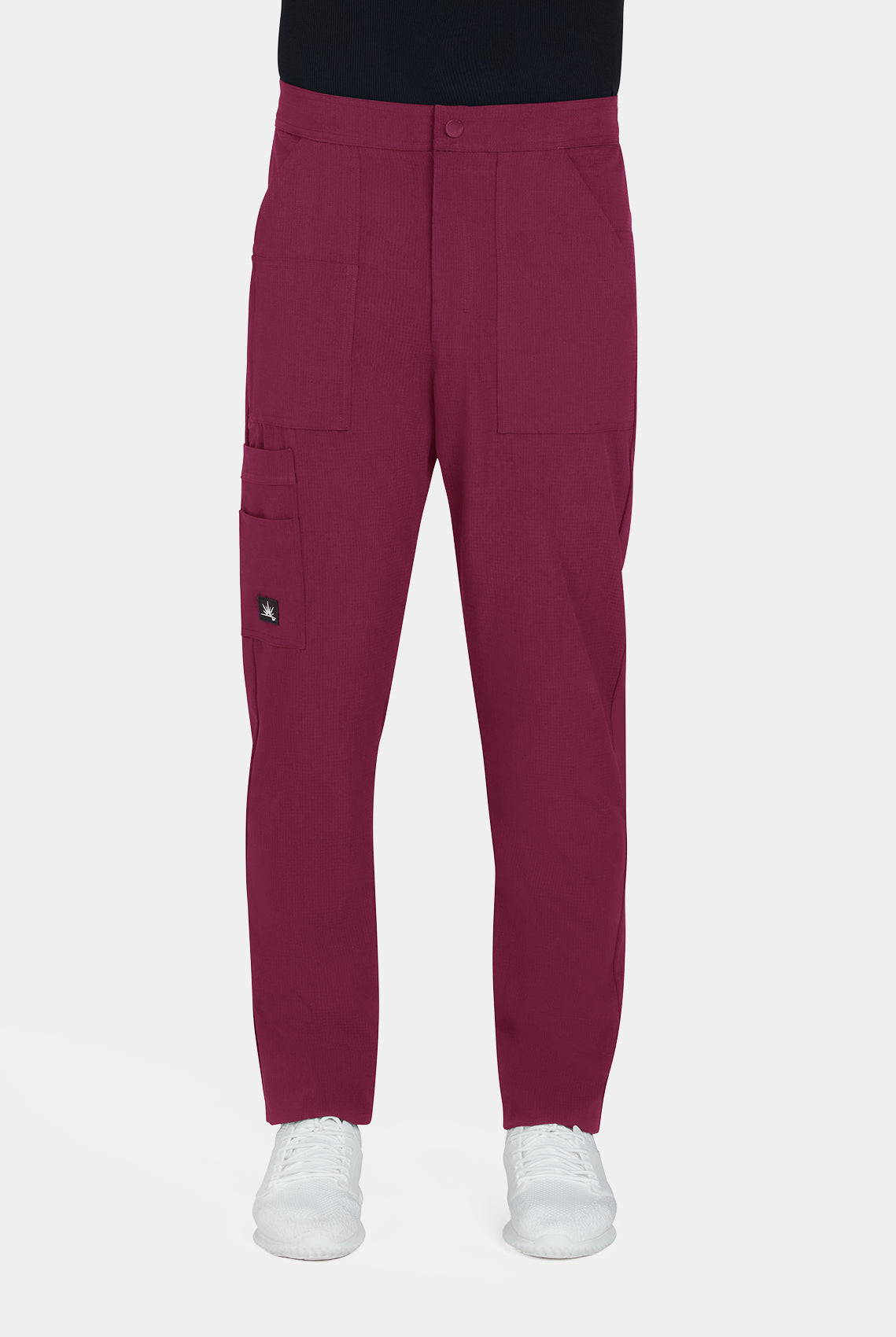 Koi Solis Ondra Scrub Trousers Wine Front