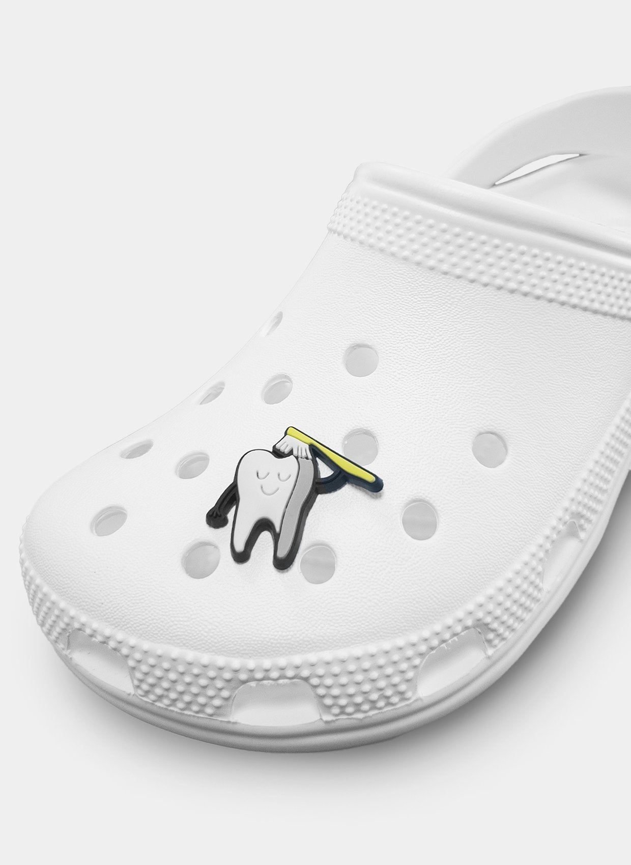 clog charm dental happy brush tooth