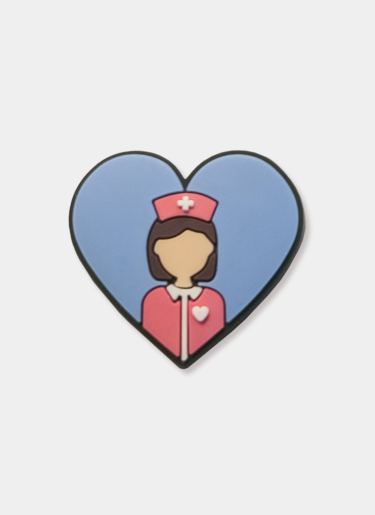 clog charm nurse heart held nurse