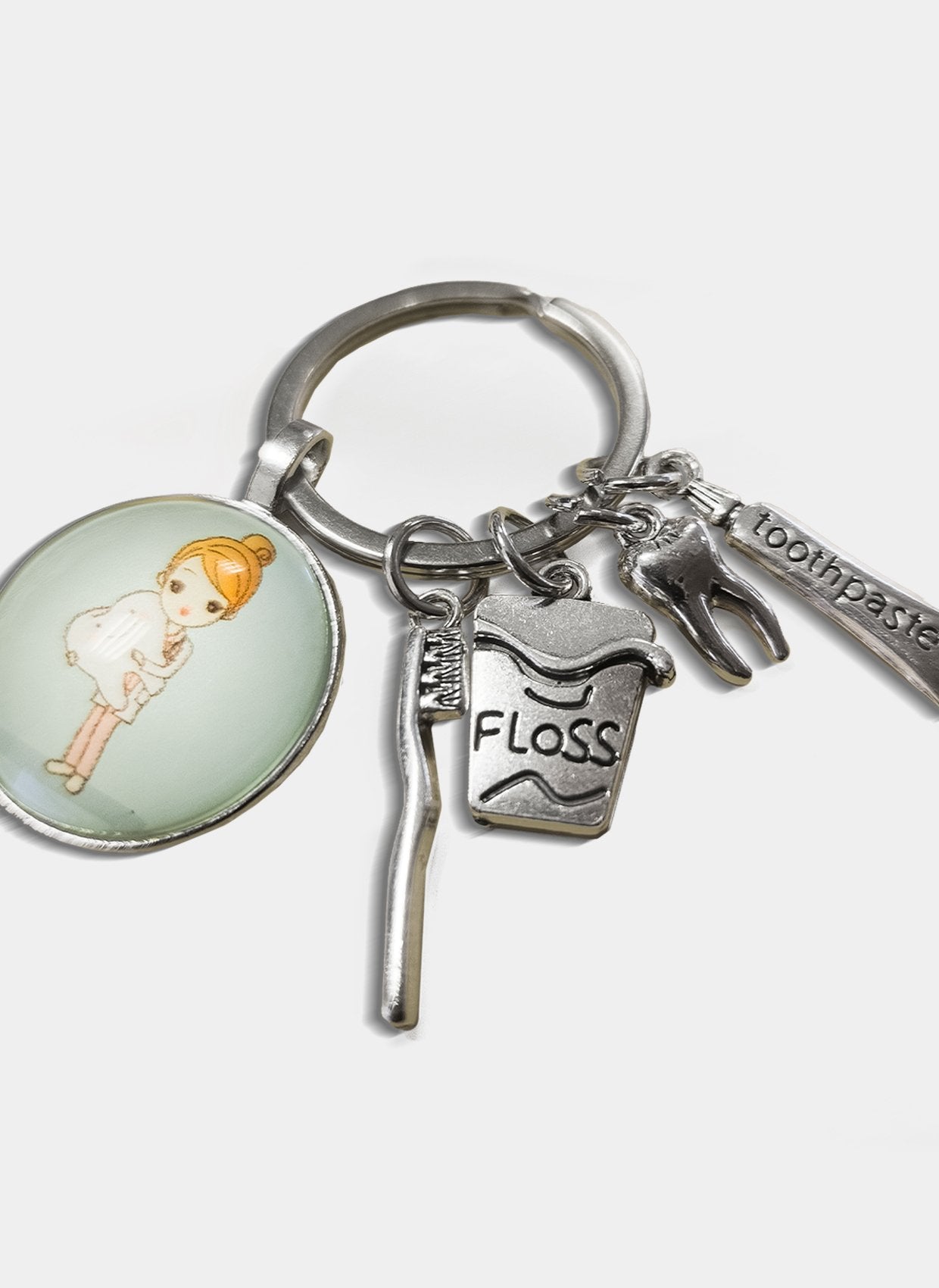 keychain dentist the dental life keychain