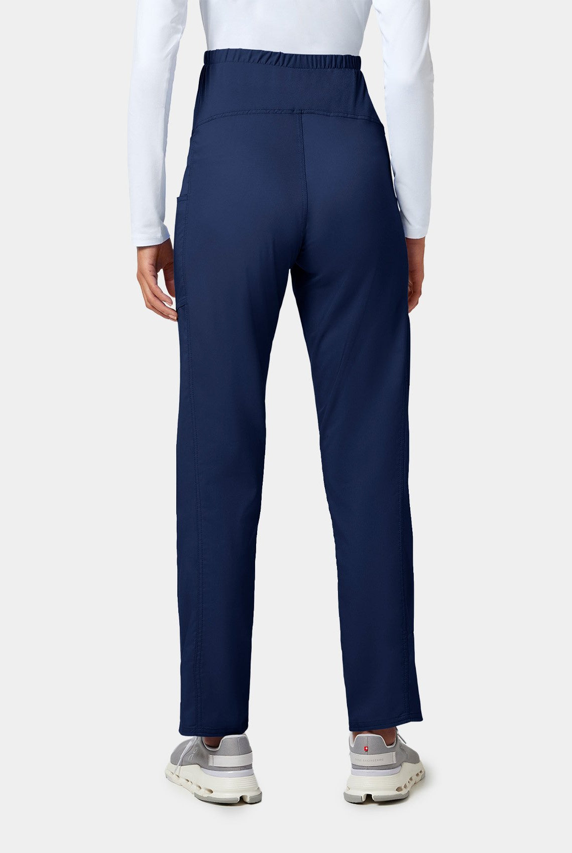 Cherokee WW Revolution Maternity Straight Leg Scrub Trousers WWE155 - Navy