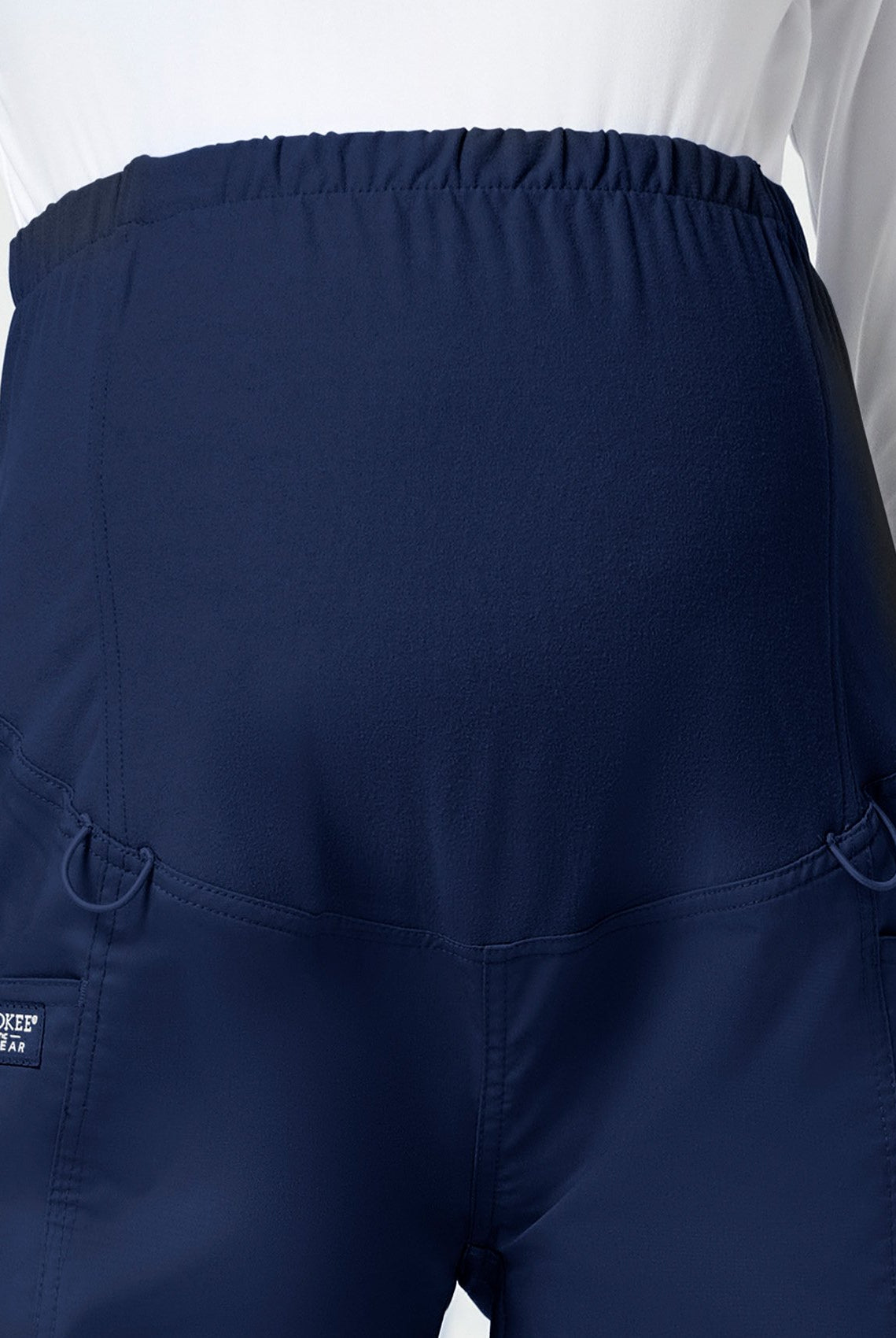Cherokee WW Revolution Maternity Straight Leg Scrub Trousers WWE155 - Navy