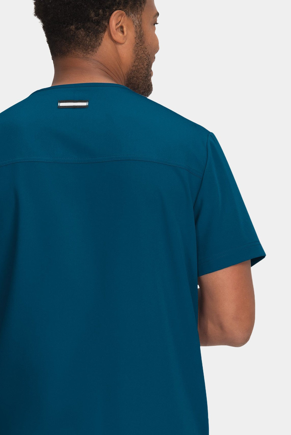 mens-koi-next-gen-free-to-be-scrub-top-front-caribbean-1