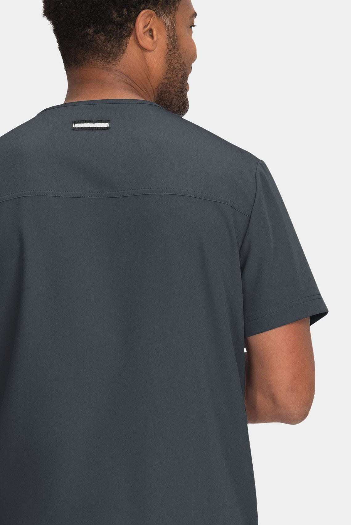 mens-koi-next-gen-free-to-be-scrub-top-front-charcoal-1
