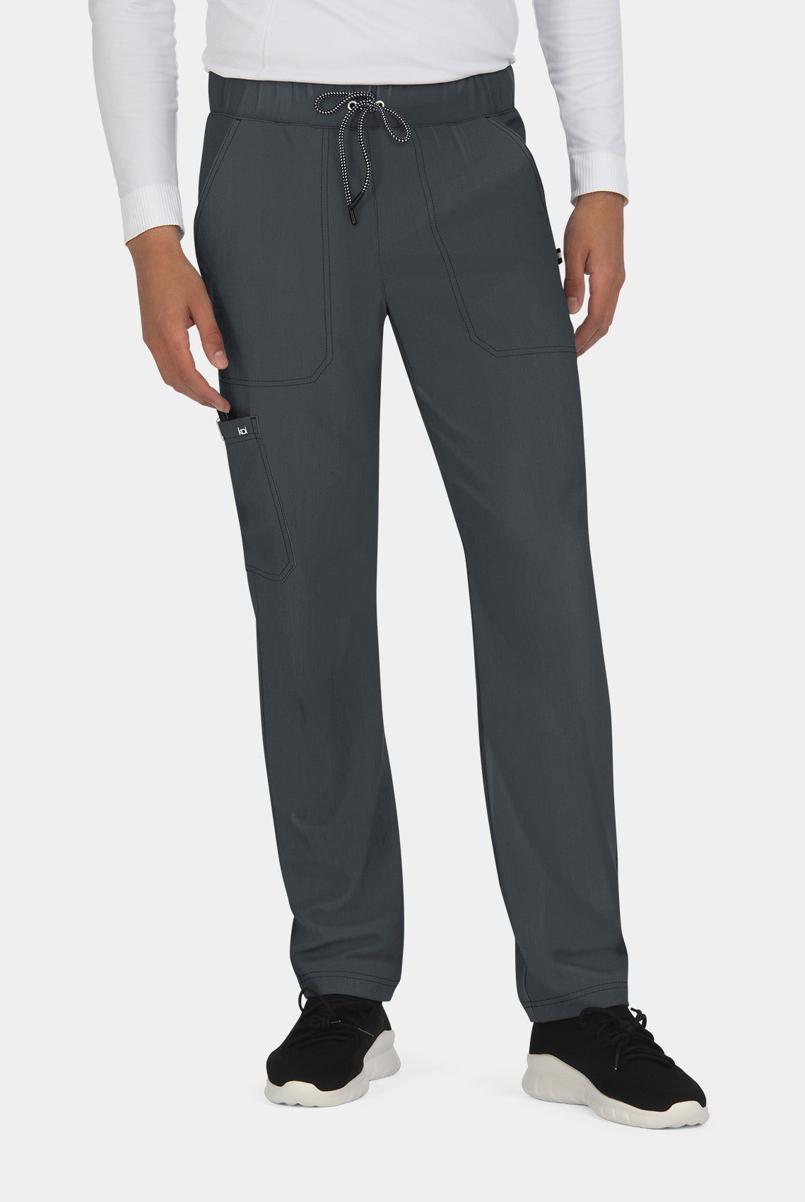 Koi Next Gen Make It Happen Scrub Trousers- Charcoal