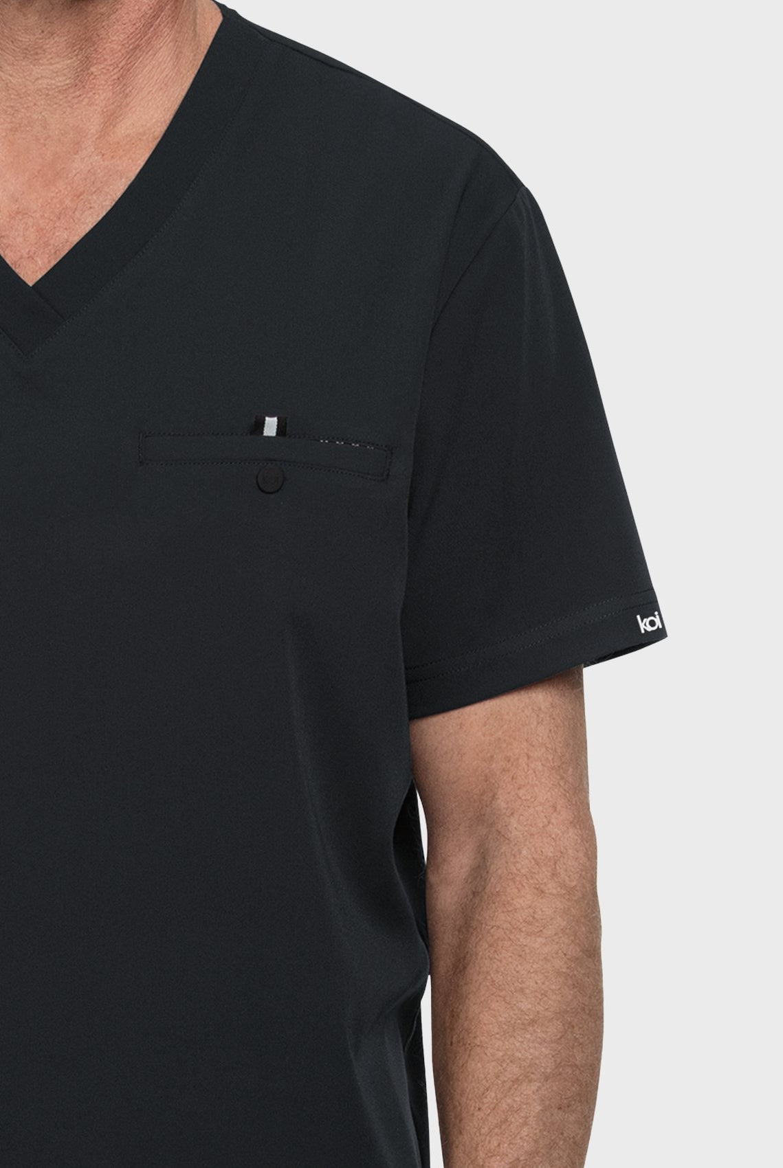 mens-koi-next-gen-on-call-scrub-top-Black-1