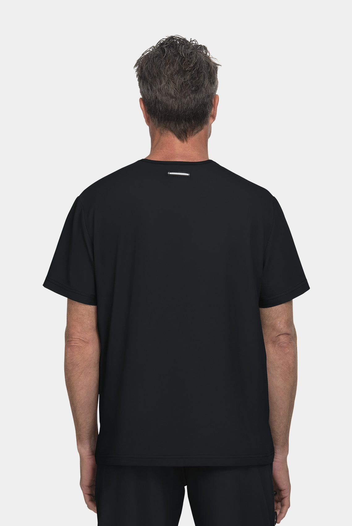 Koi Next Gen On Call Scrub Top-Black- Back
