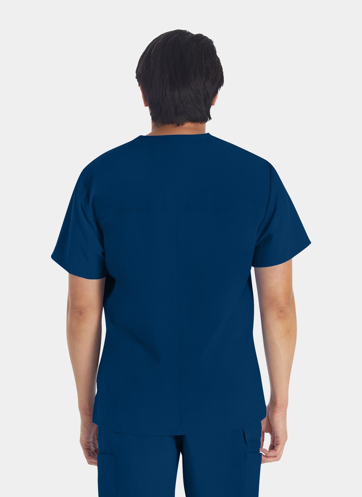 Dickies EDS Essentials Men's V-Neck Scrub Top DKE645 - Navy