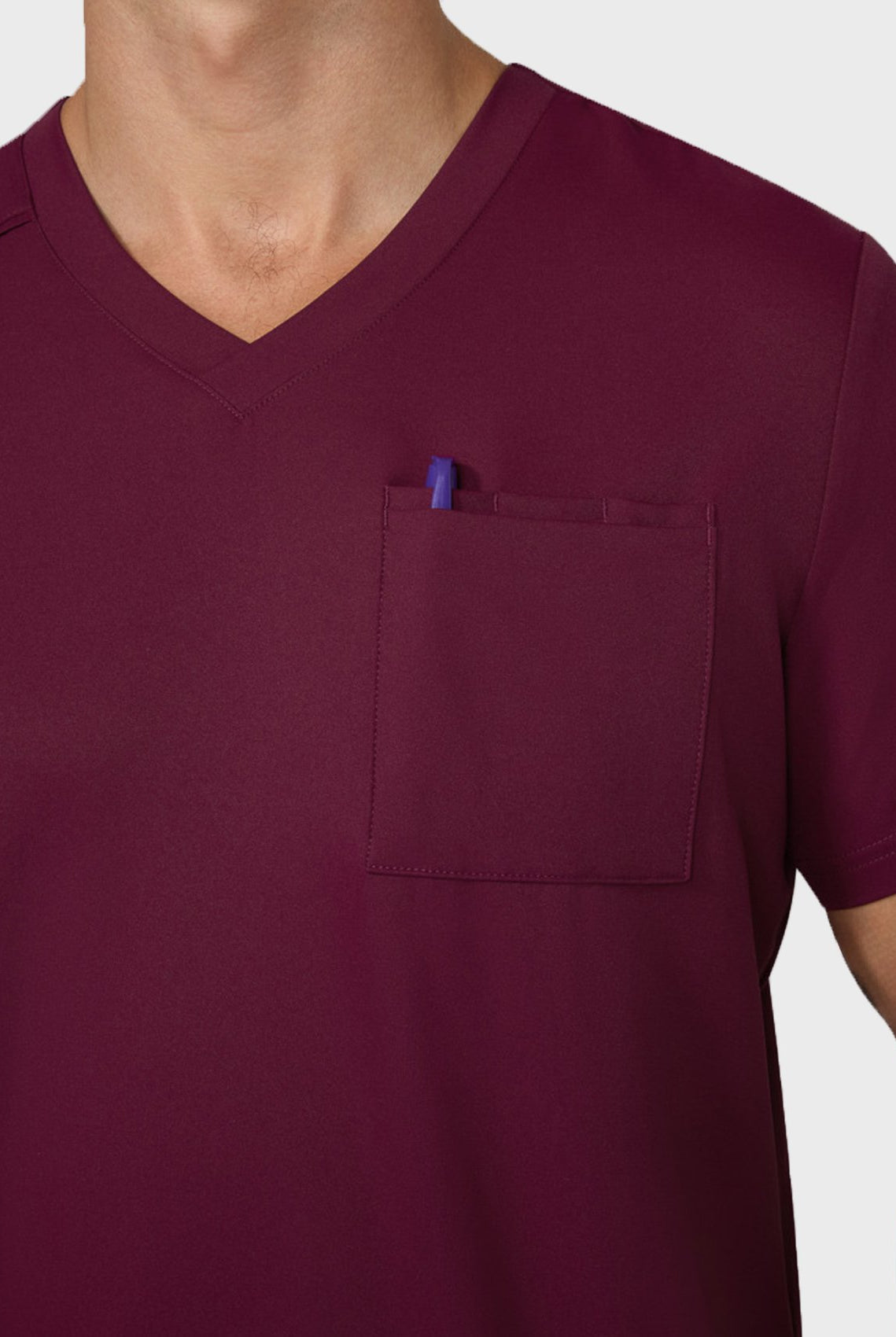mens-scrub-top-koi-cureology-arthro-wine-2