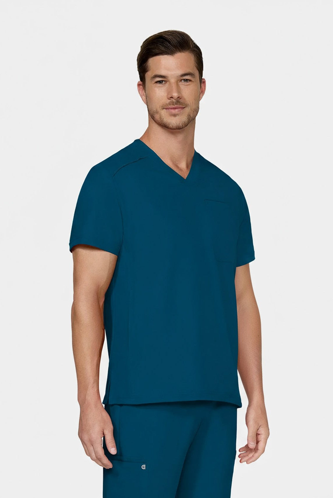 Koi Cureology Stasis Scrub Top - Caribbean