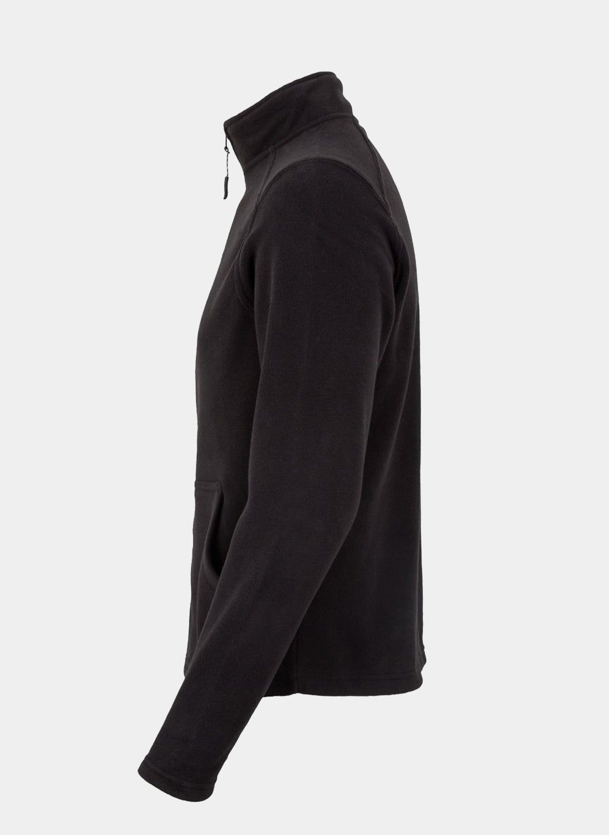 Black fleece jacket