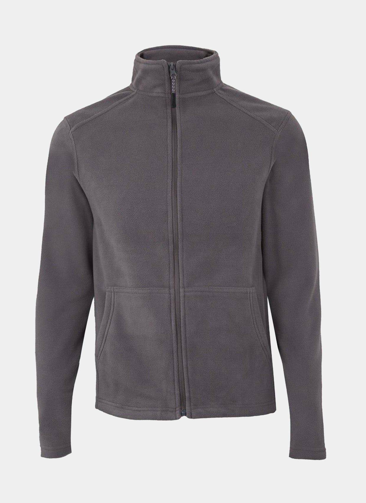 Grey fleece jacket