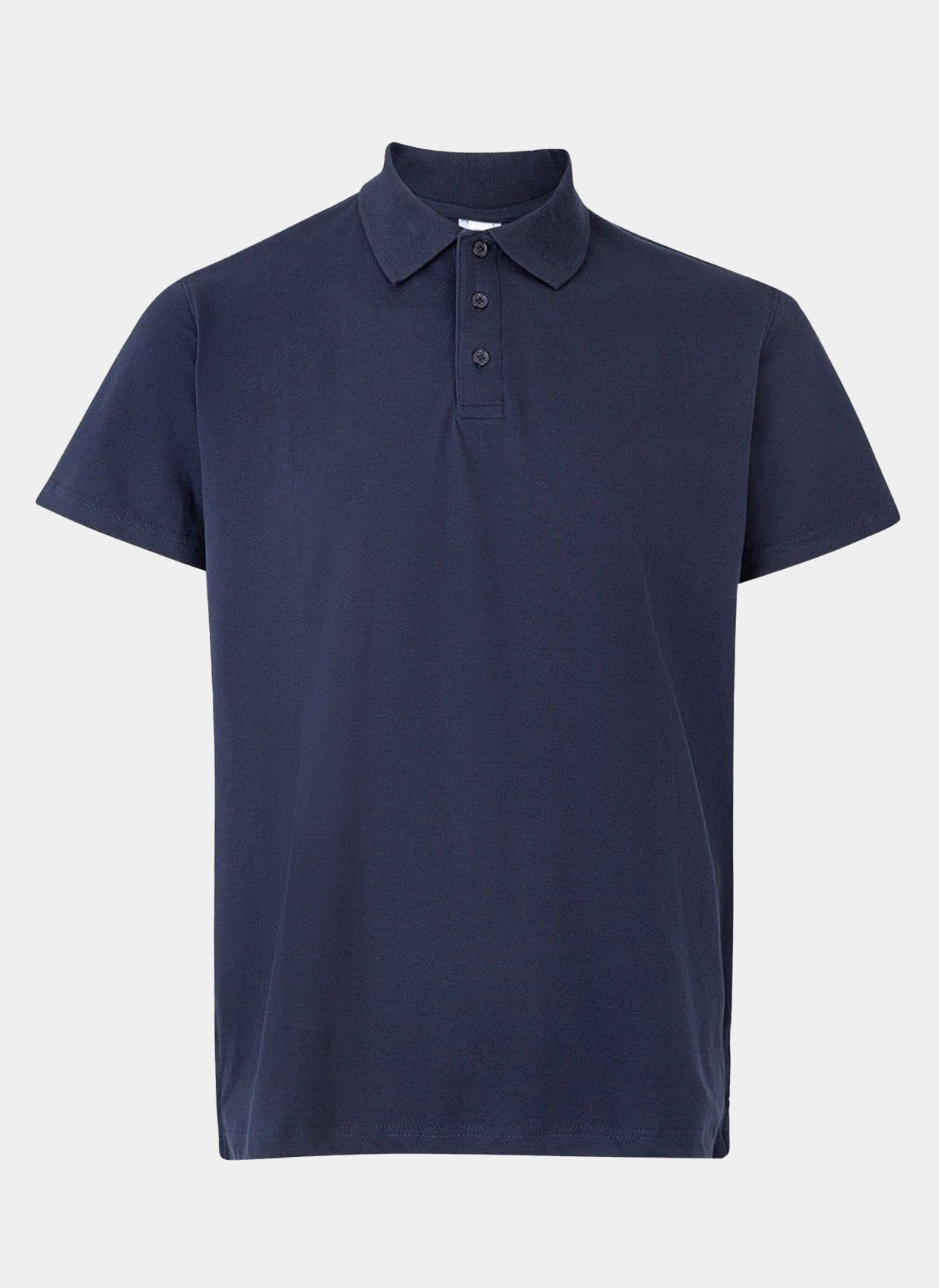 Navy blue polo shirt