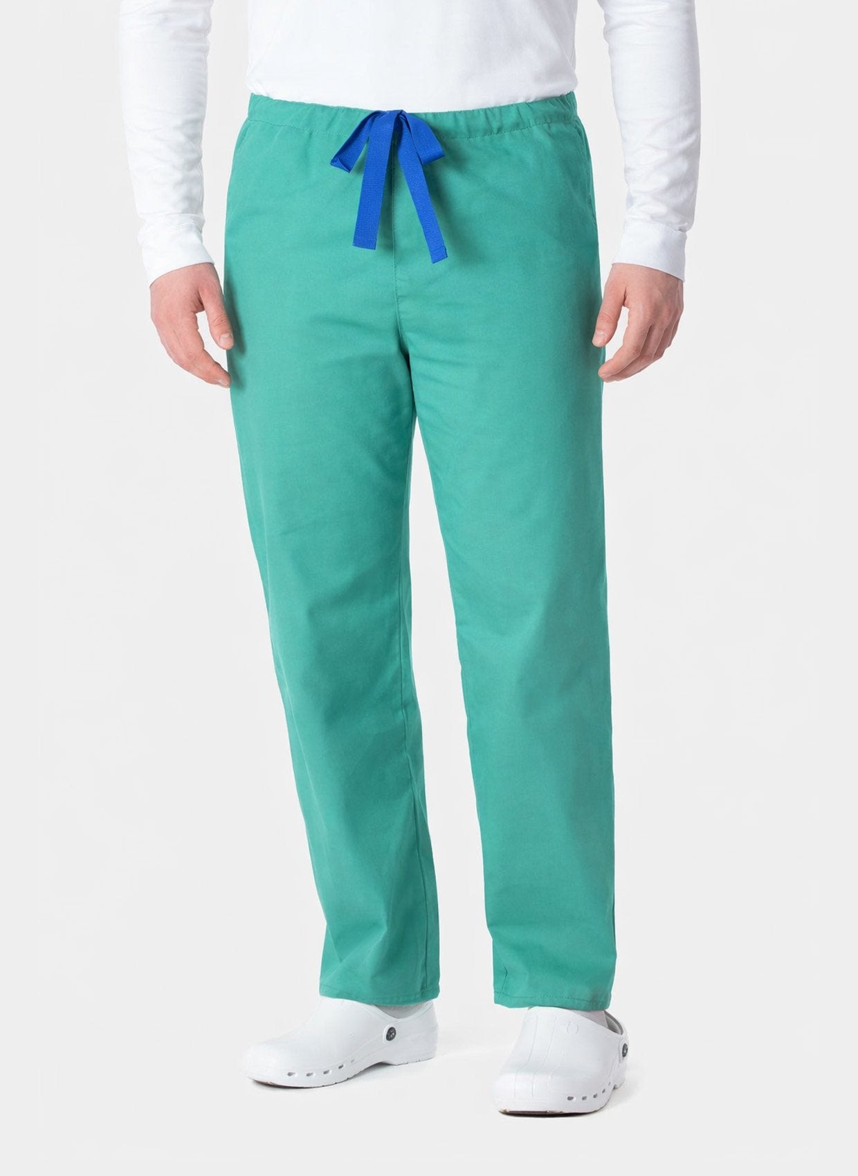 Unisex Budget Scrub Trousers - Mid Green