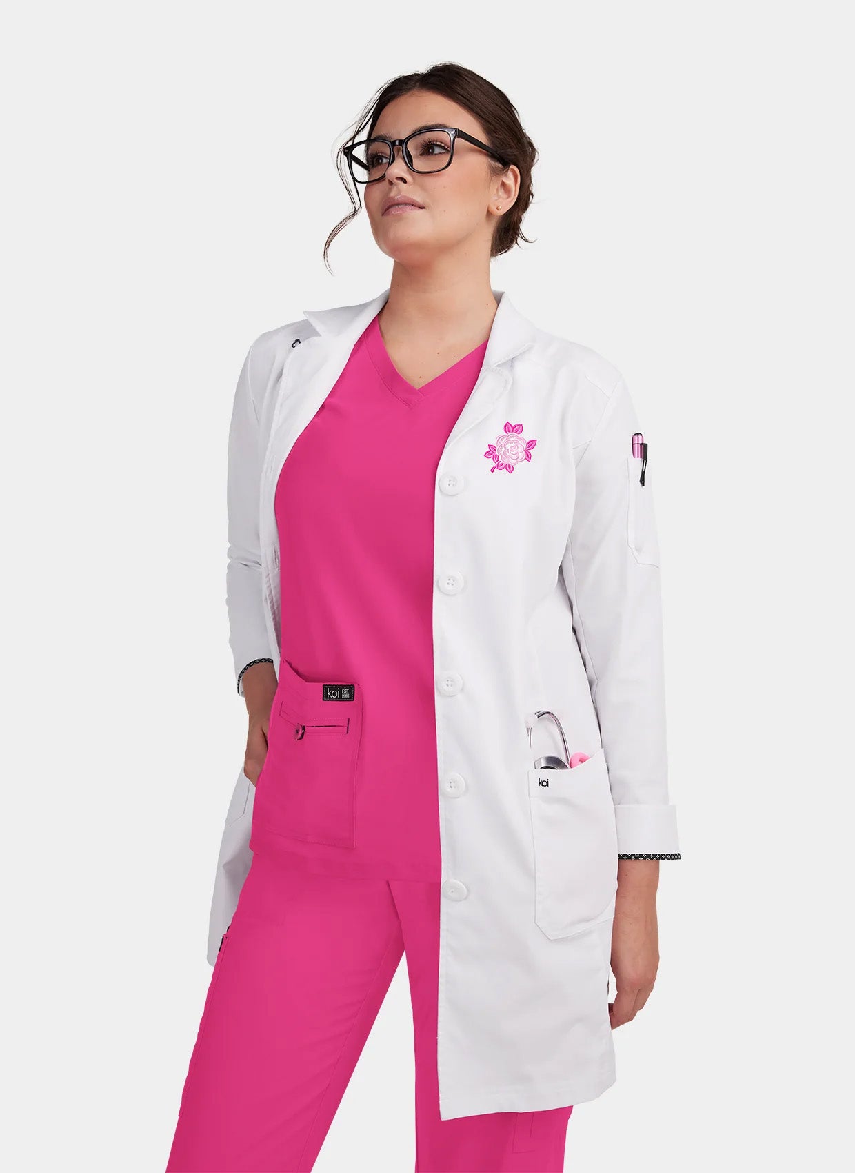 Koi Next Gen Women's Everyday Consultation Lab Coat-Embroidery