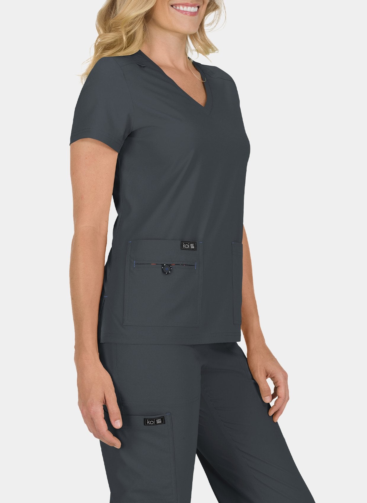 womens-koi-basics-becca-scrub-top-charcoal-4