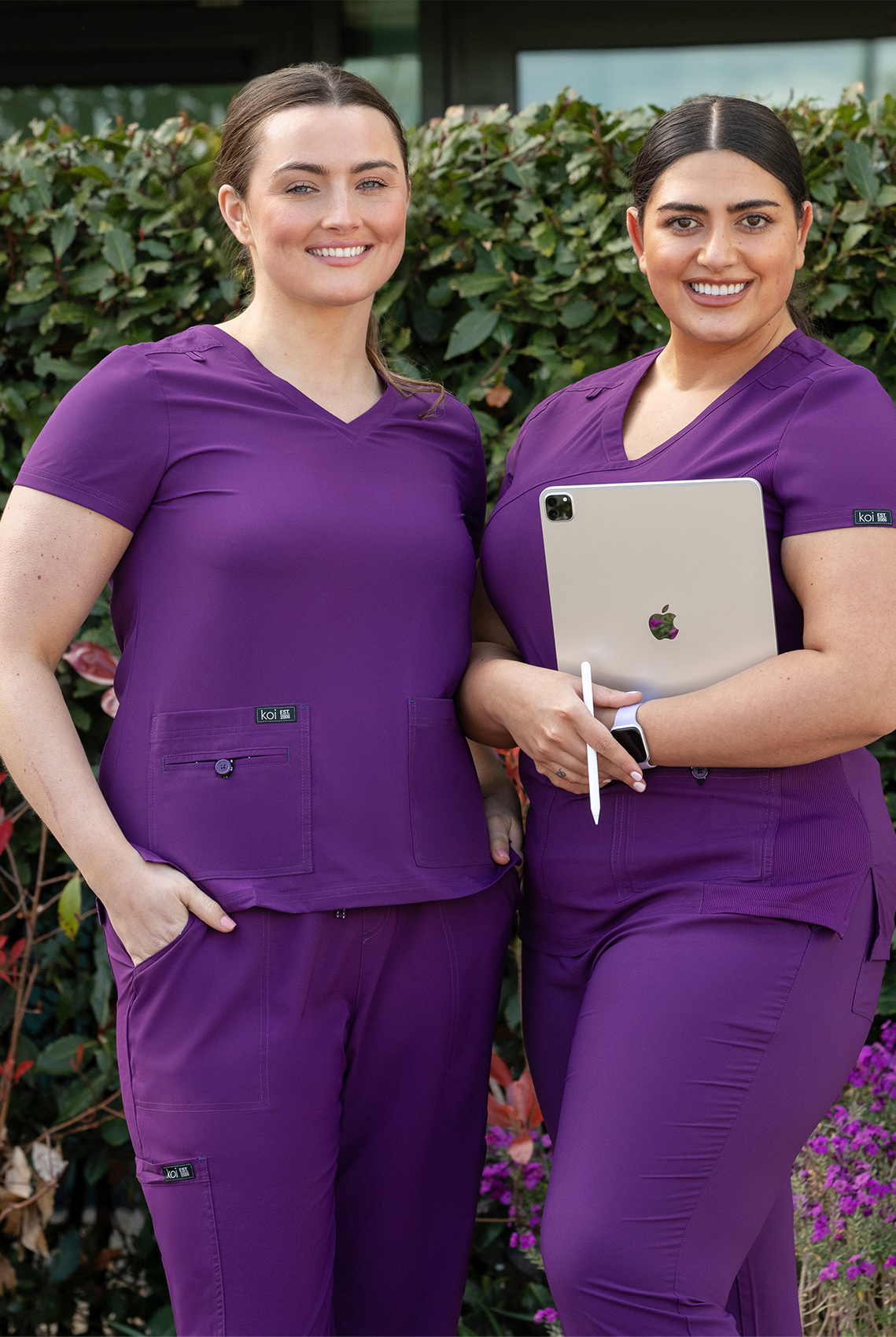 Koi Basics Becca Scrub Top