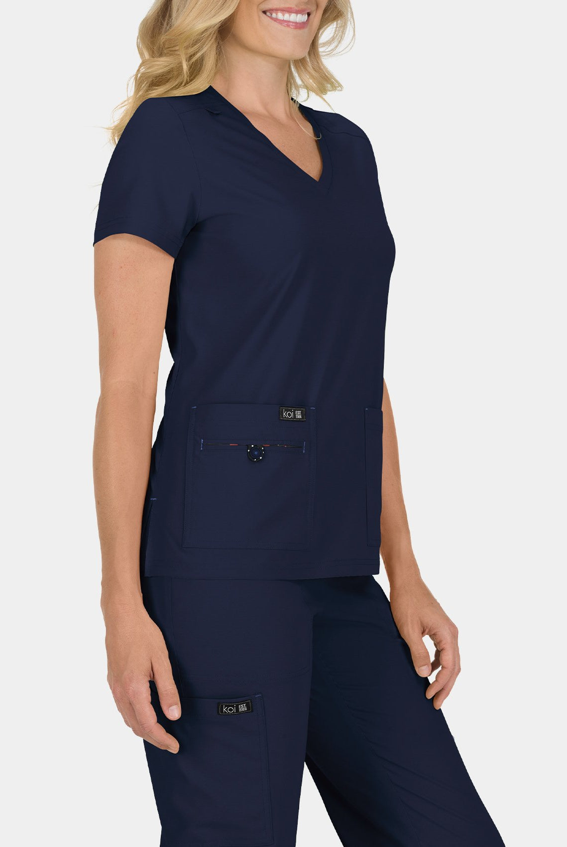 womens-koi-basics-becca-scrub-top-navy-3