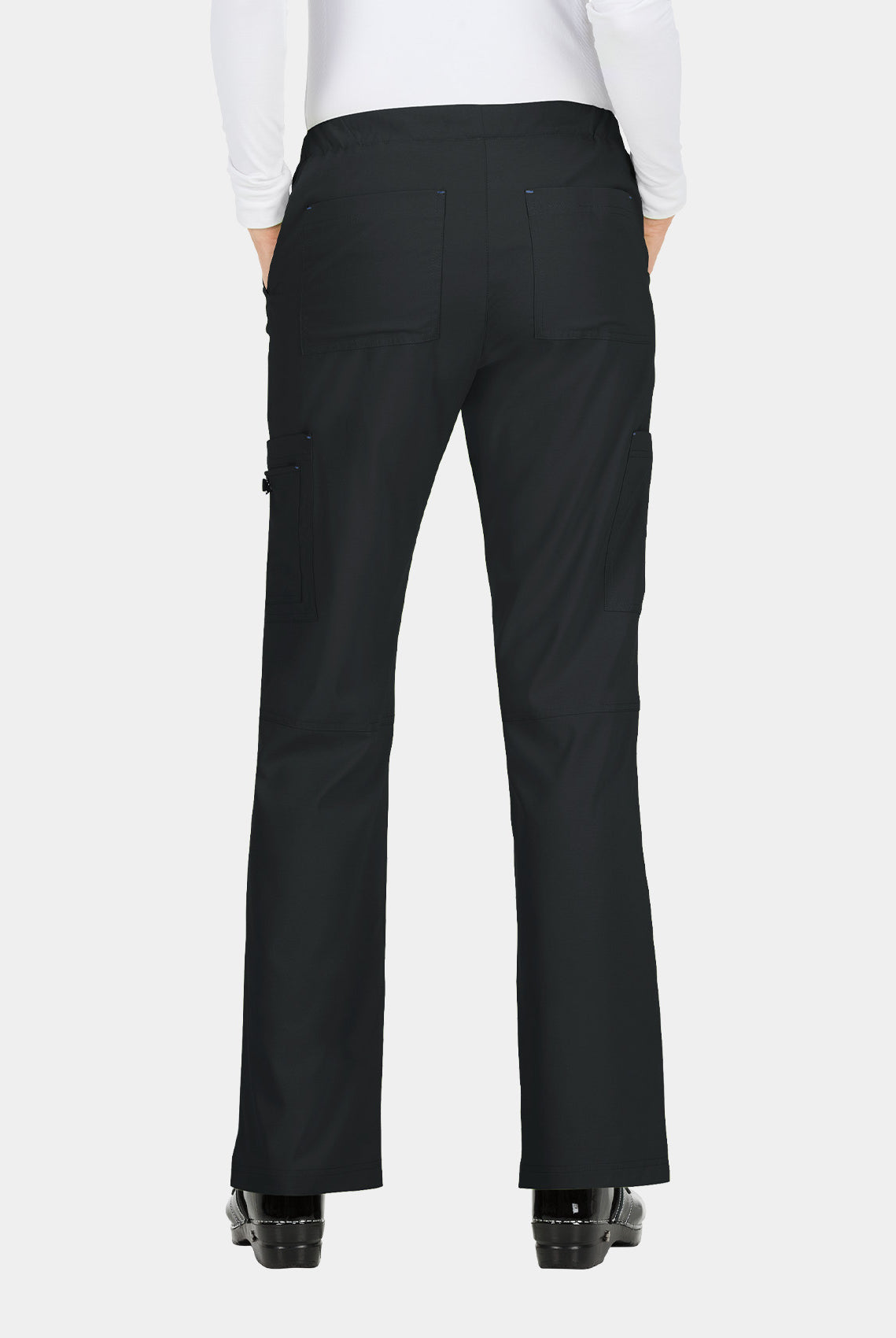 Koi Basics Holly Scrub Trousers - Black - Back