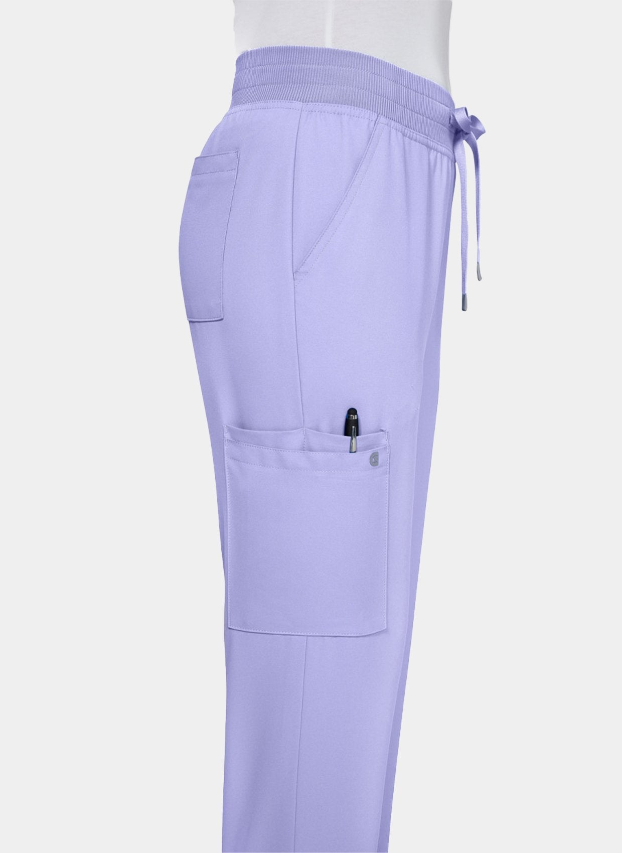 Womens Scrub Trousers Koi Cureology Atria - Digital Lavender