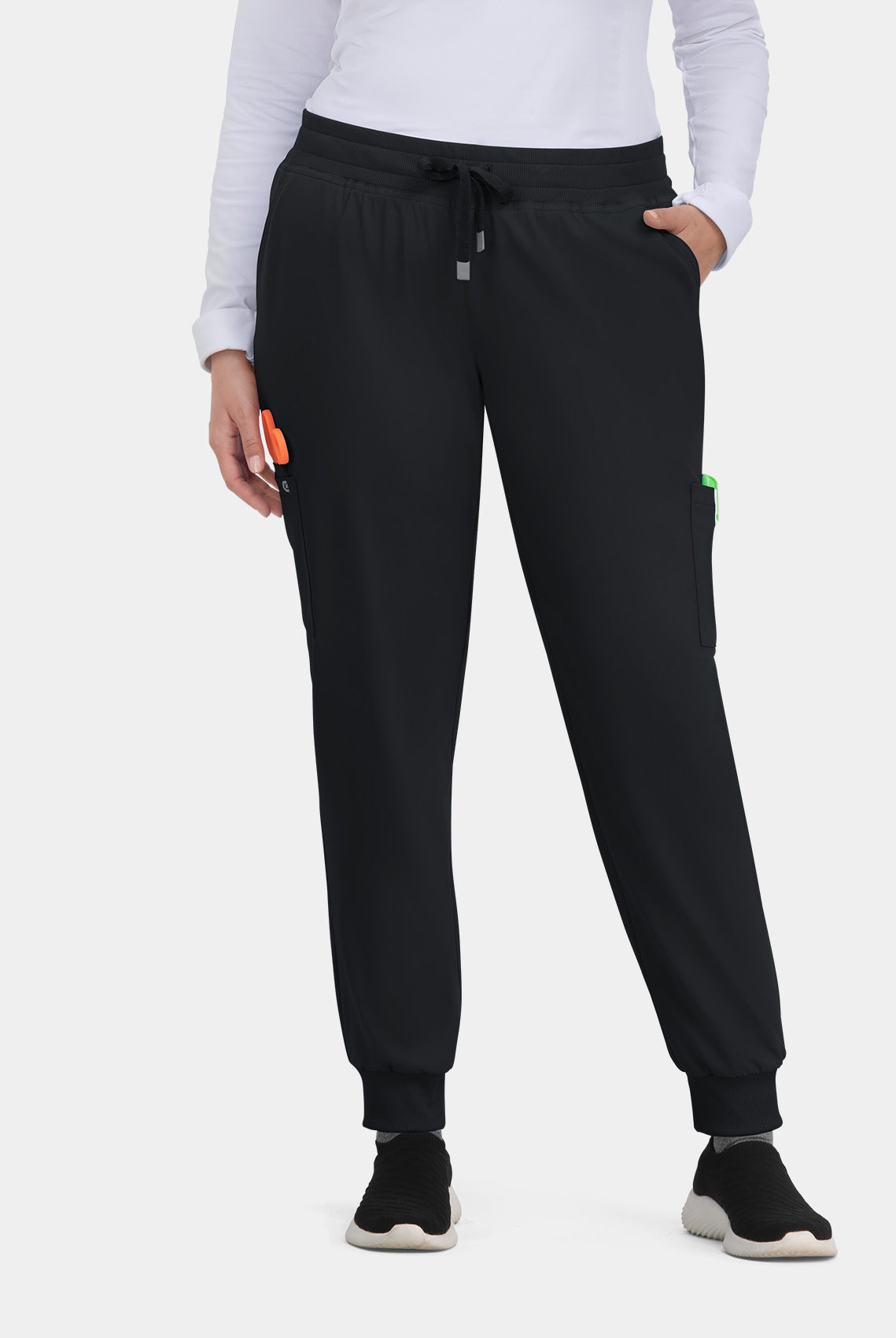 Koi Cureology Pulse Scrub Joggers - Black