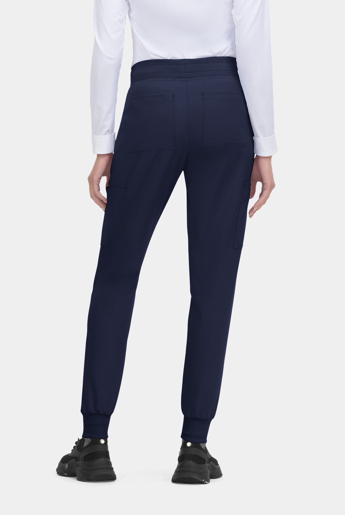 Koi Cureology Pulse Scrub Joggers - Navy - Back