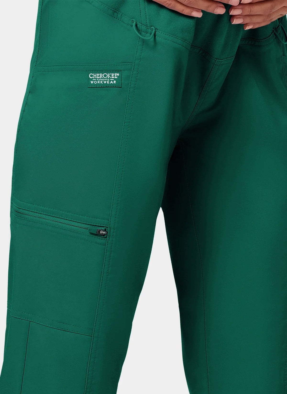womens scrub trousers cherokee ww revolution maternity straight leg hunter