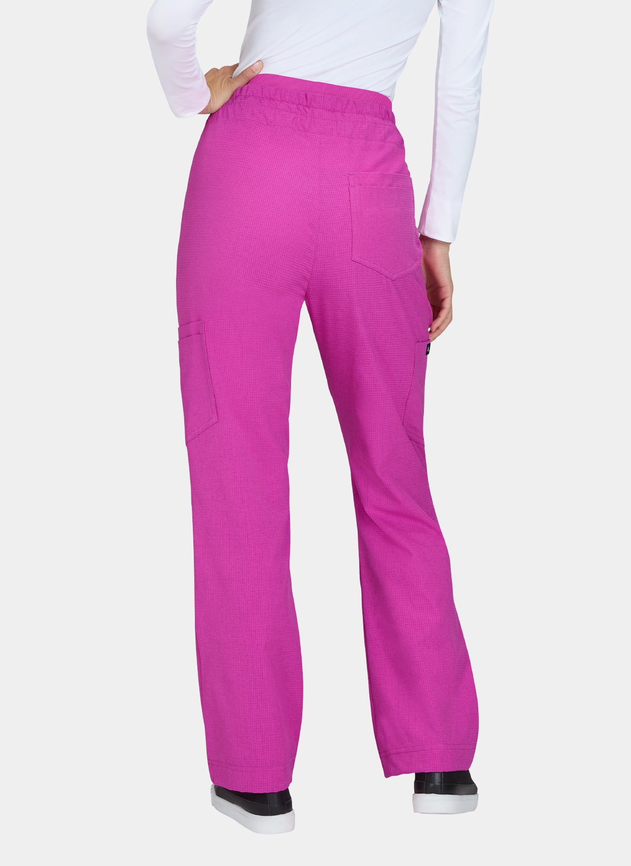 Koi Solis Freda Scrub Trousers - Hibiscus Pink 2