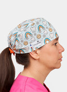 Long hair scrub hat