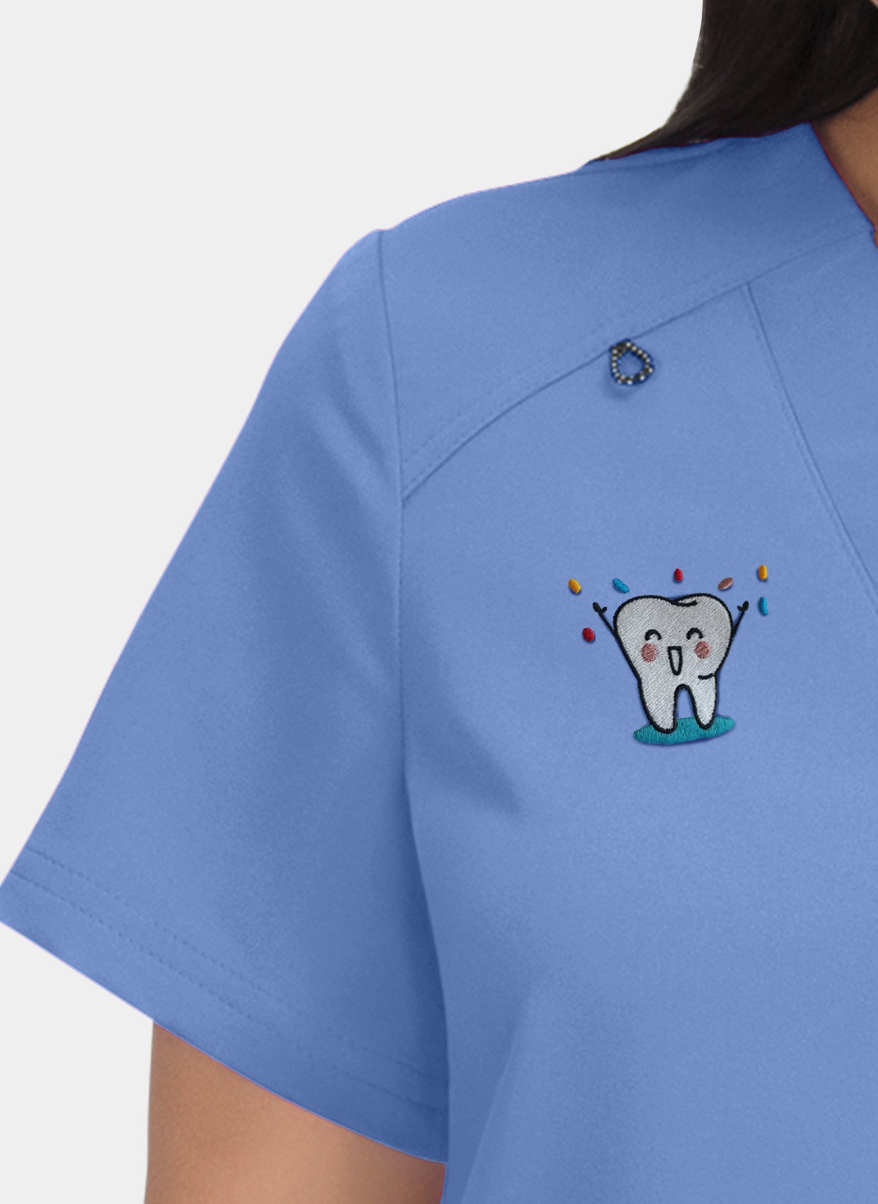 Hustle Heart TrueCell-embroidery-close-up