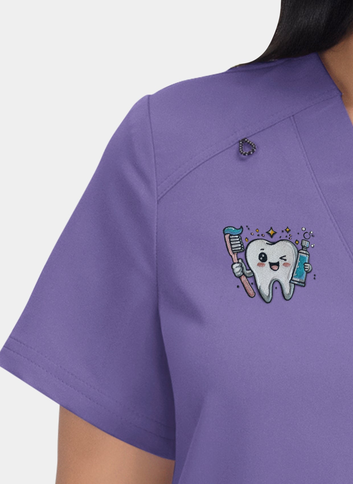 Hustle Heart Wisteria-embroidery-close-up