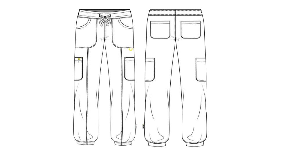 Koi Cureology Men's Connective Scrub Joggers - Wine