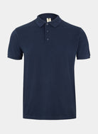 Navy Gibson Short Sleeve Scrub Polo Top