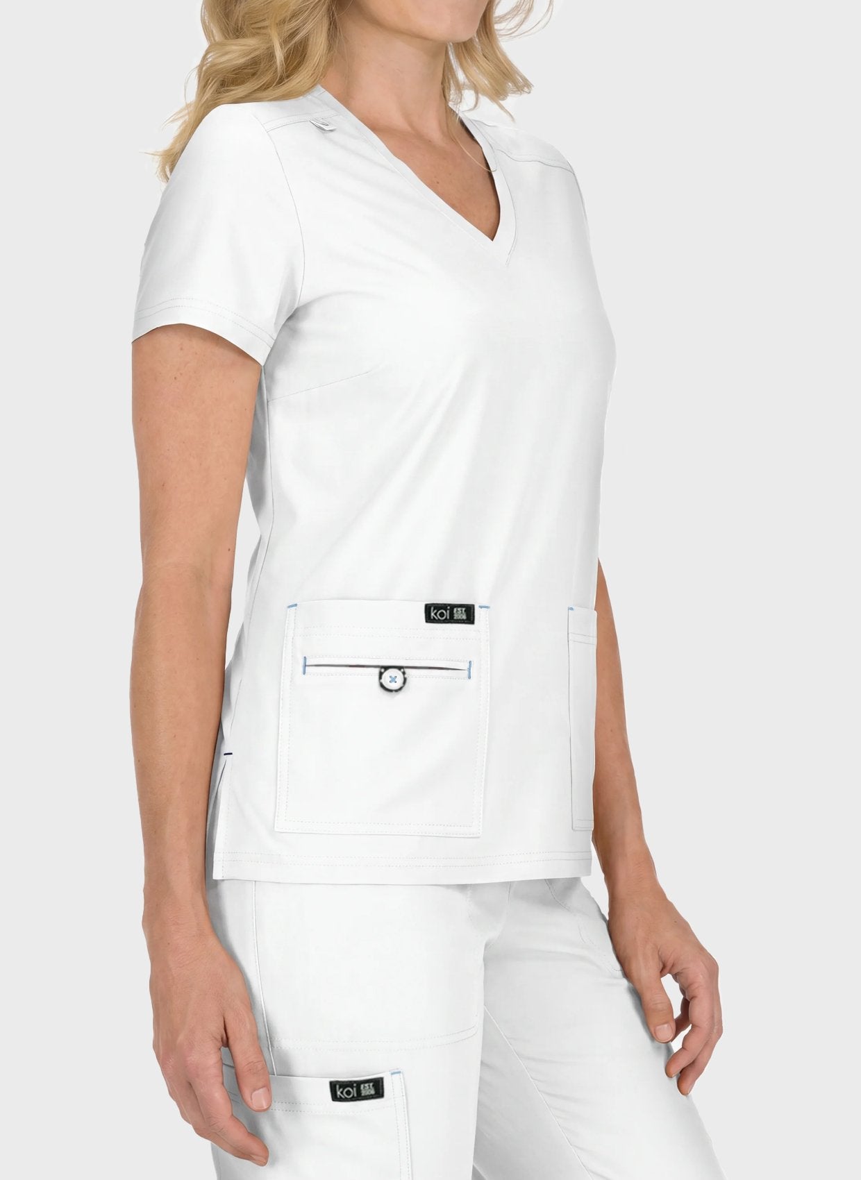 womens-koi-basics-becca-scrub-top-white