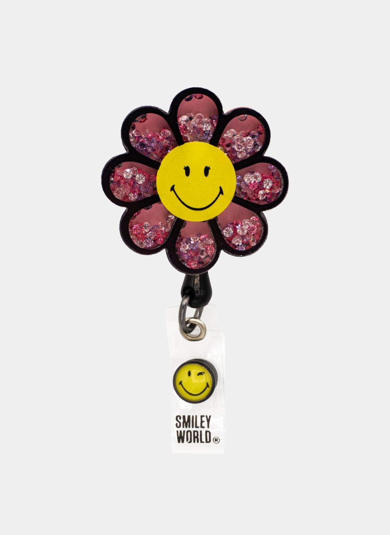 koi-smiley-world-shaker-badge-reel-daisy-smiley