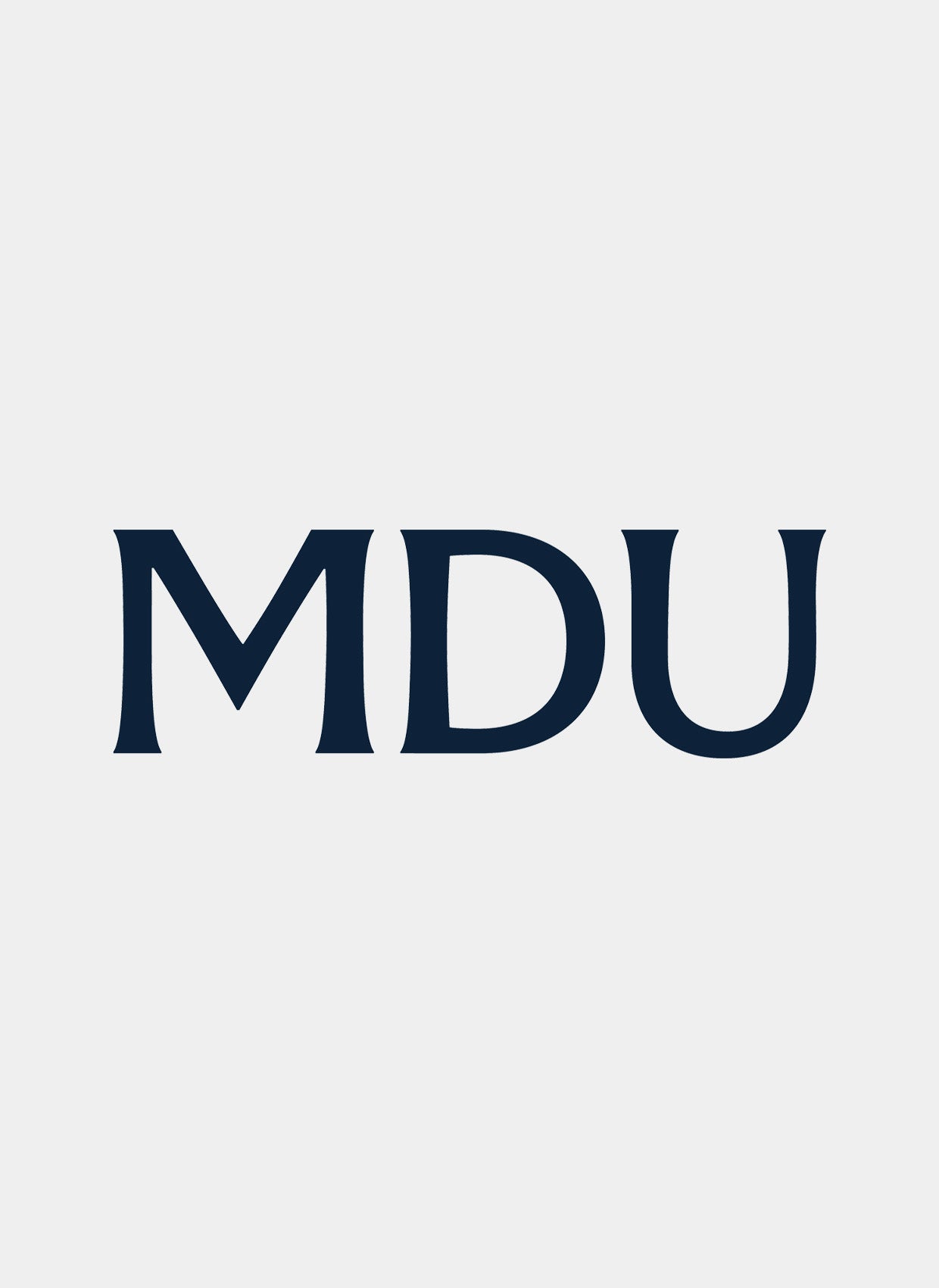 MDU Logo Embroidery