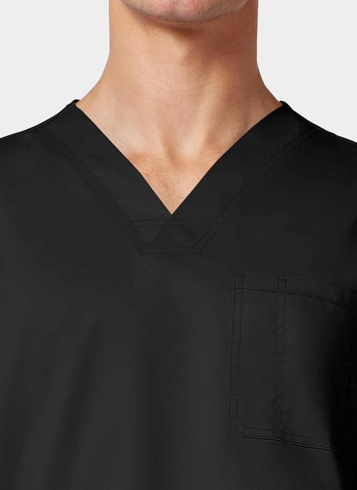Cherokee WW Revolution Men-s V-Neck Scrub Top WWE670 - Black