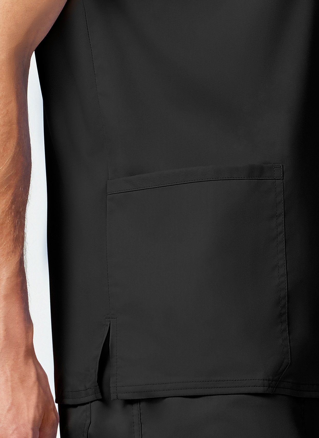 Cherokee WW Revolution Men-s V-Neck Scrub Top WWE670 - Black