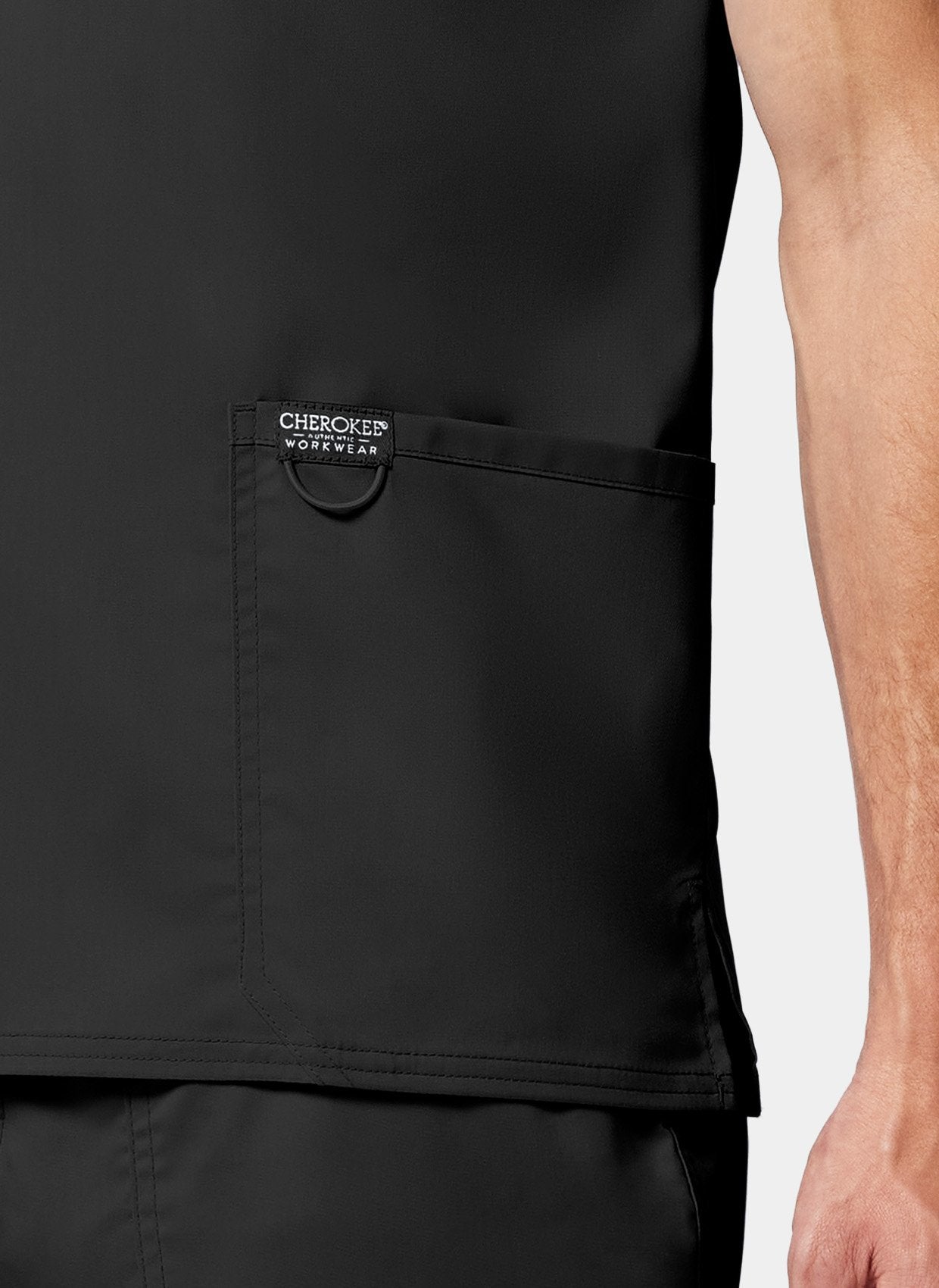 Cherokee WW Revolution Men-s V-Neck Scrub Top WWE670 - Black