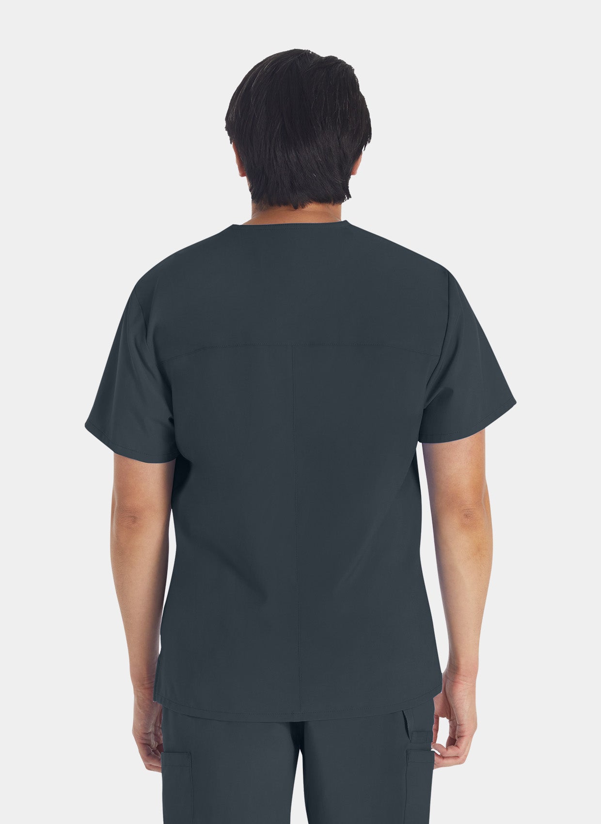 Dickies EDS Essentials Men's V-Neck Scrub Top DKE645 - Pewter