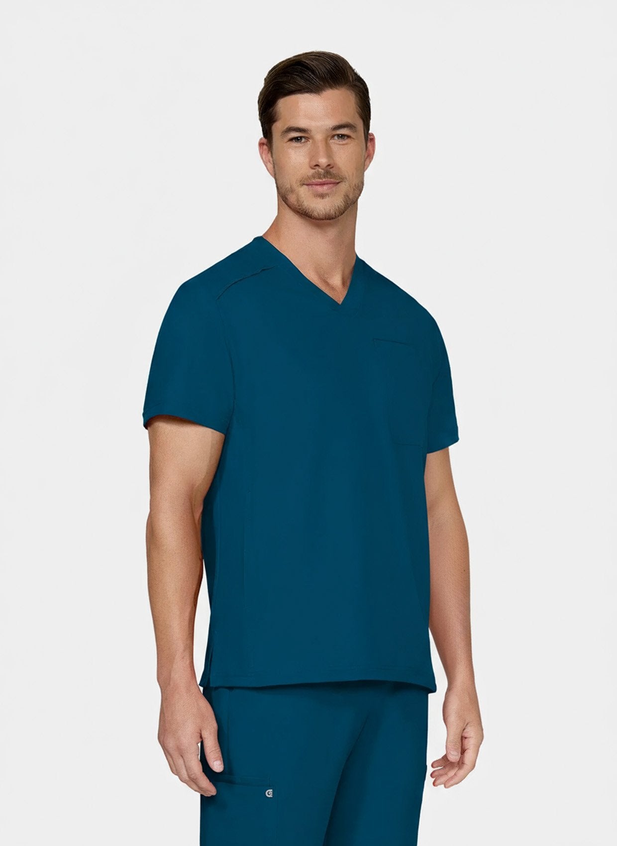 Koi Cureology Stasis Scrub Top - Caribbean