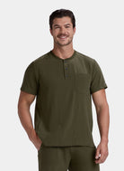 Koi Next Gen Flex Forward Scrub Top - Olive