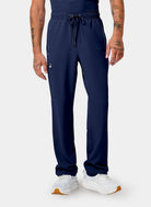 mens scrub trousers healing hands noah navy