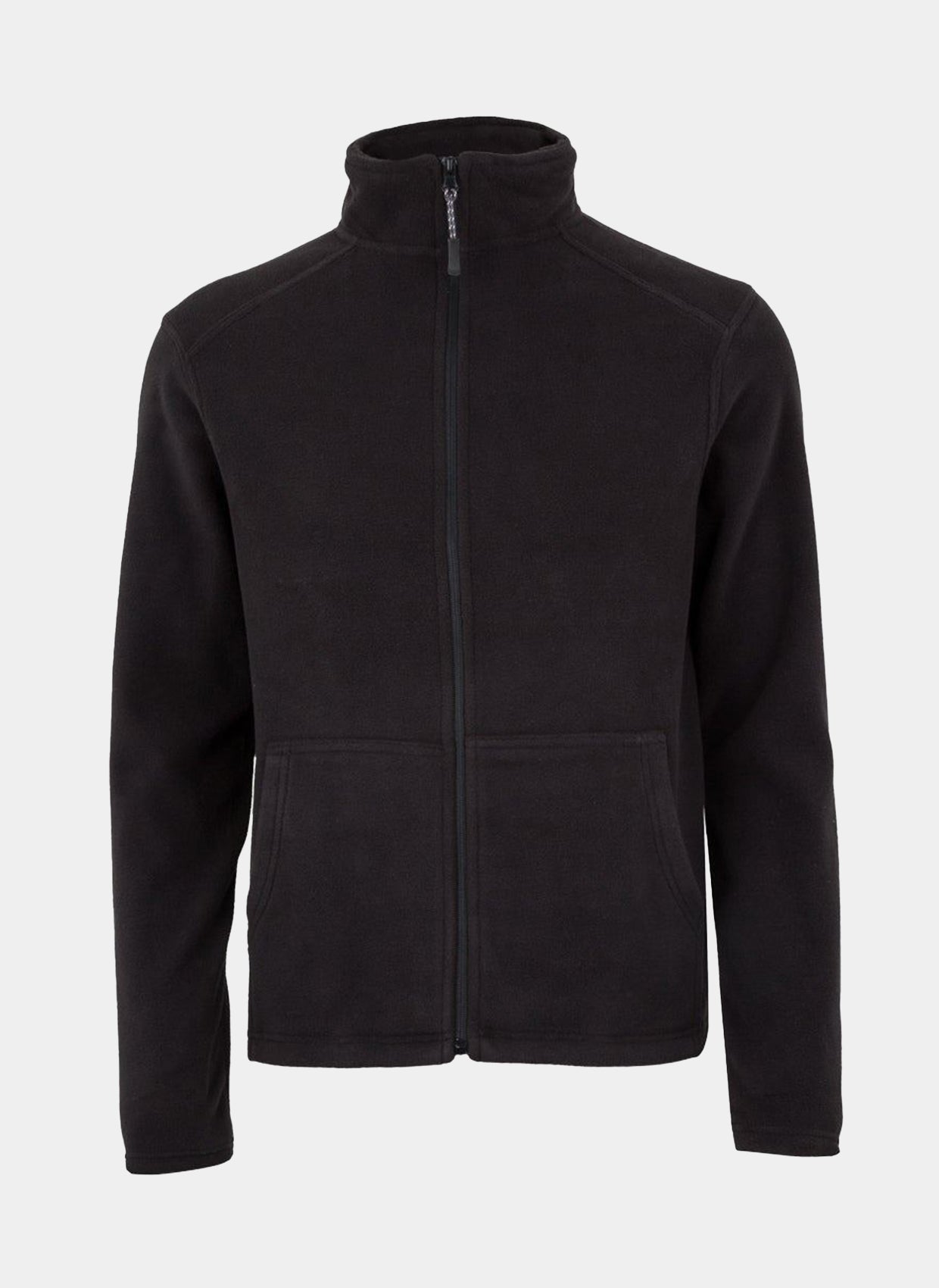 Black fleece jacket