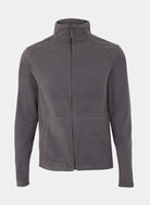 Grey fleece jacket