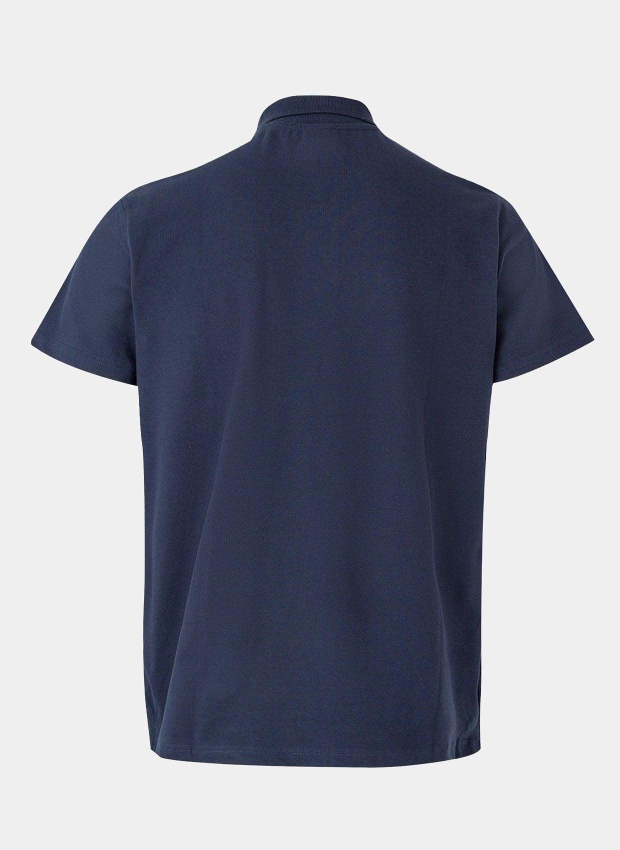 Navy blue polo shirt