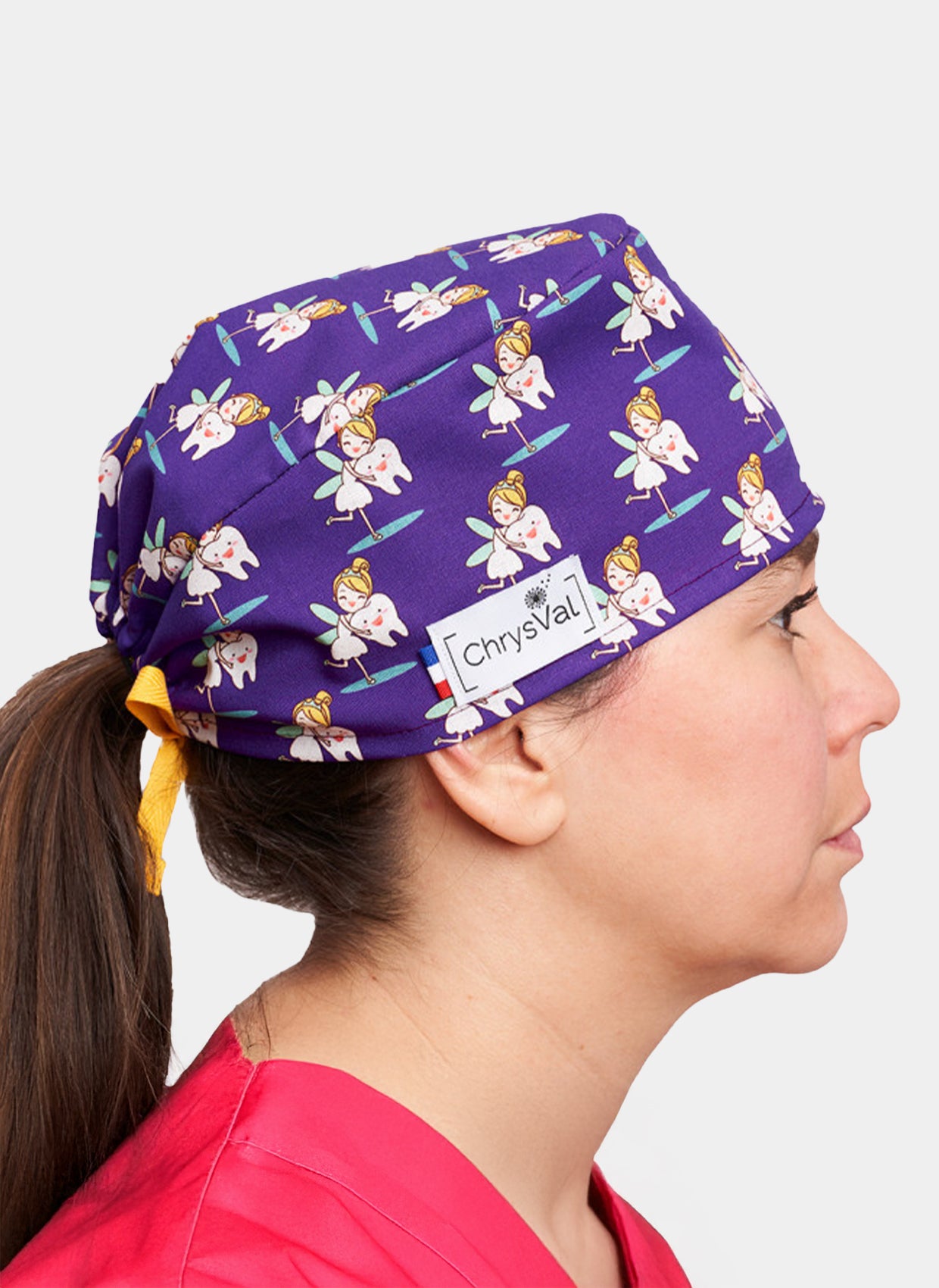 ChrysVal Short Hair Scrub Hat - Flossy Fairy
